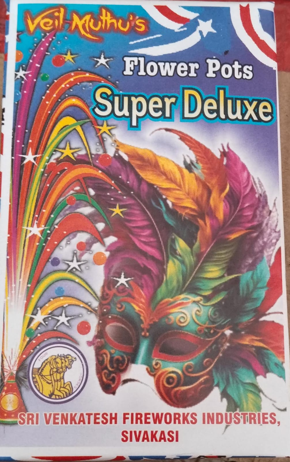 inba Crackers Flower Pot Super Deluxe (Size 6)